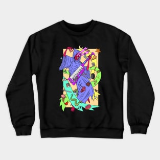 Keytar Death Crewneck Sweatshirt